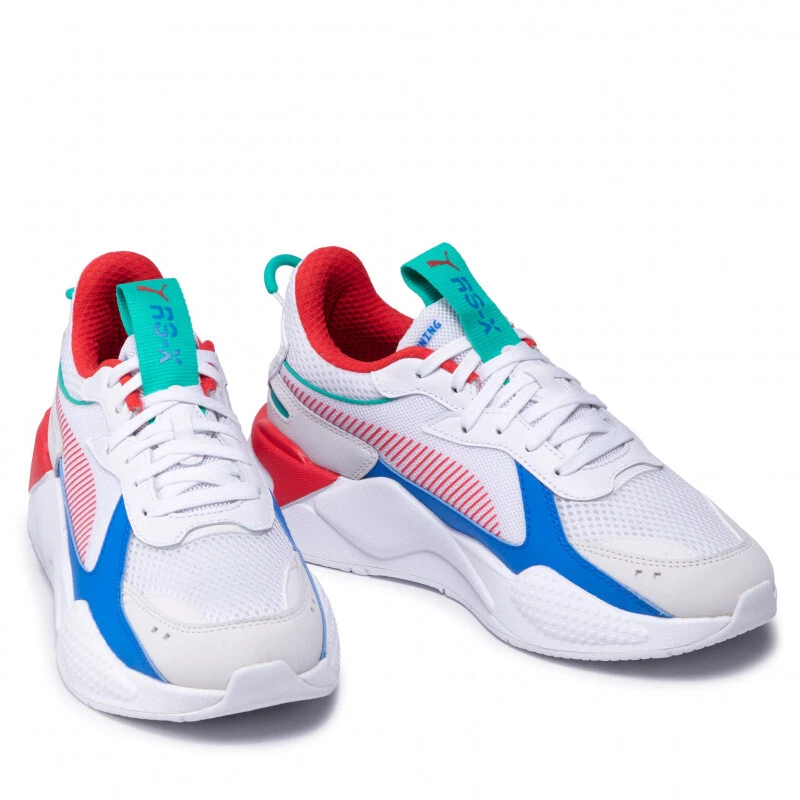 Puma RS X Toys Trainers Running Shoes Sneakers White High Risk Red