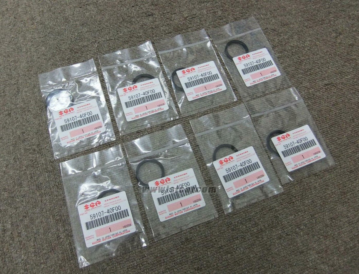SUZUKI GSX750F KATANA GR78A SEAL PISTON FRONT CALIPERS SET X8pcs
