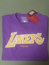 New Mitchell & Ness Mens NBA Los Angeles Lakers T-Shirt.