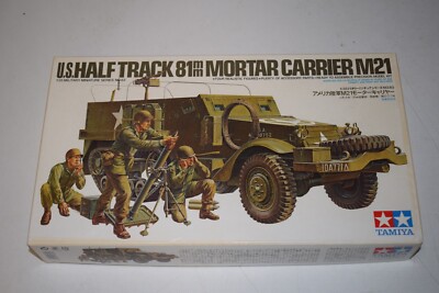 Tamiya 35083 M21 US 81mm Mortar Carrier Half Track 1:35 NEU mit OVP