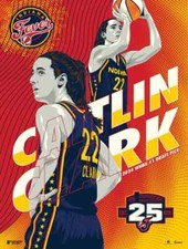 Phenom Gallery WNBA Indiana Fever Caitlin Clark Debut 18" x 24" Serigraph