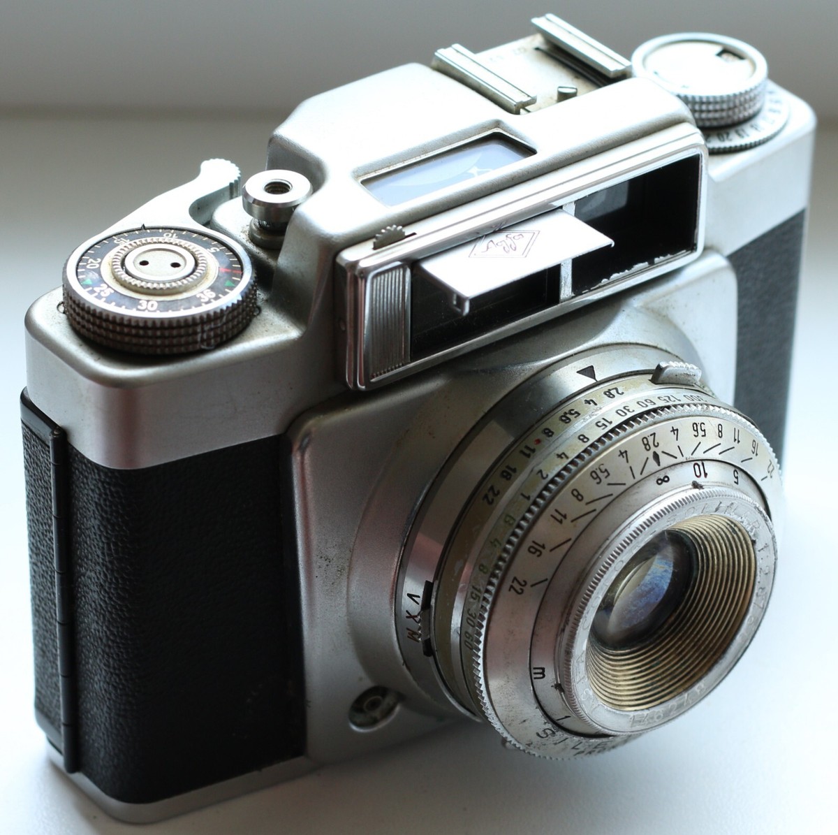 Vintage Agfa Silette SL Camera with Color Solinar 1:2.8/50 Lens