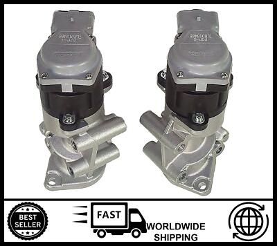 PAIR Front Left And Right EGR Valve FOR Peugeot 407, 607 2.7 HDI