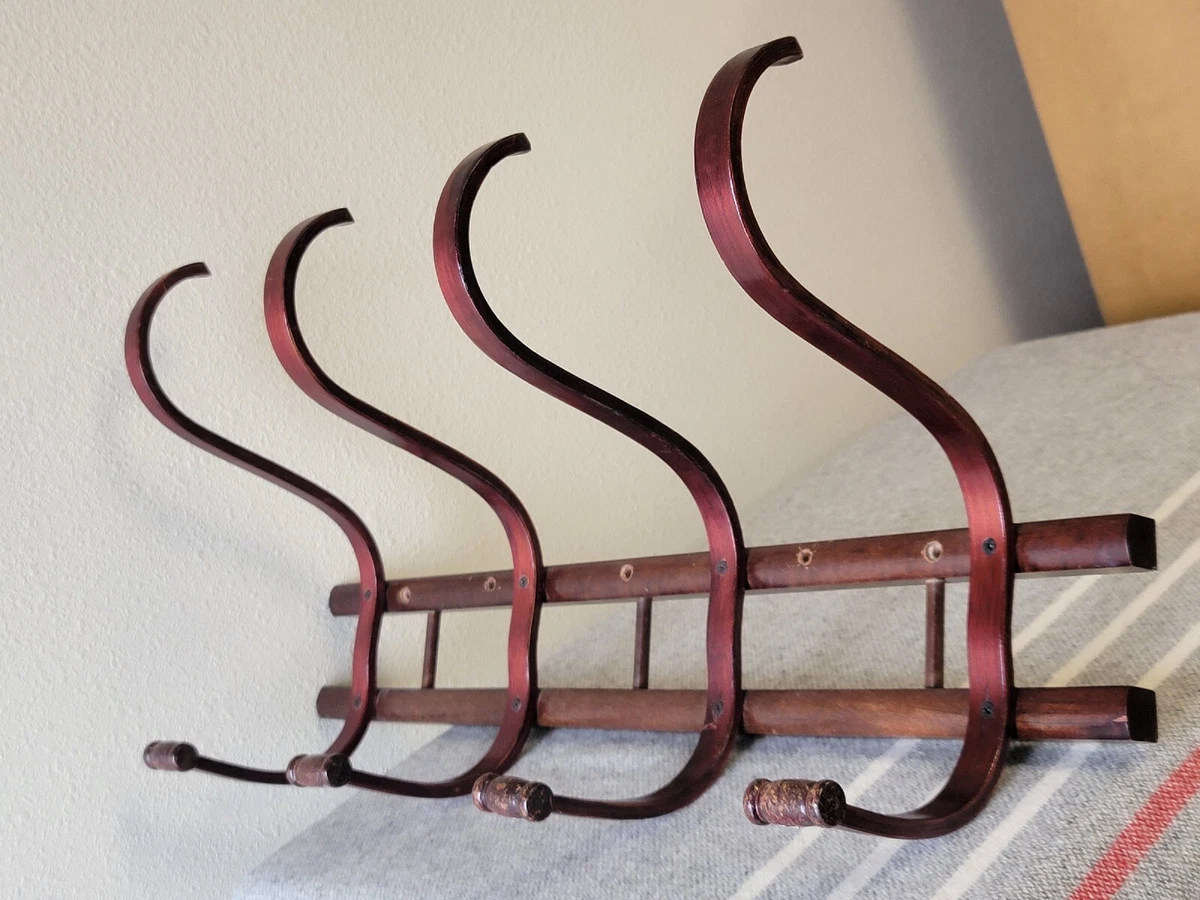 Bentwood wall coat rack hot sale