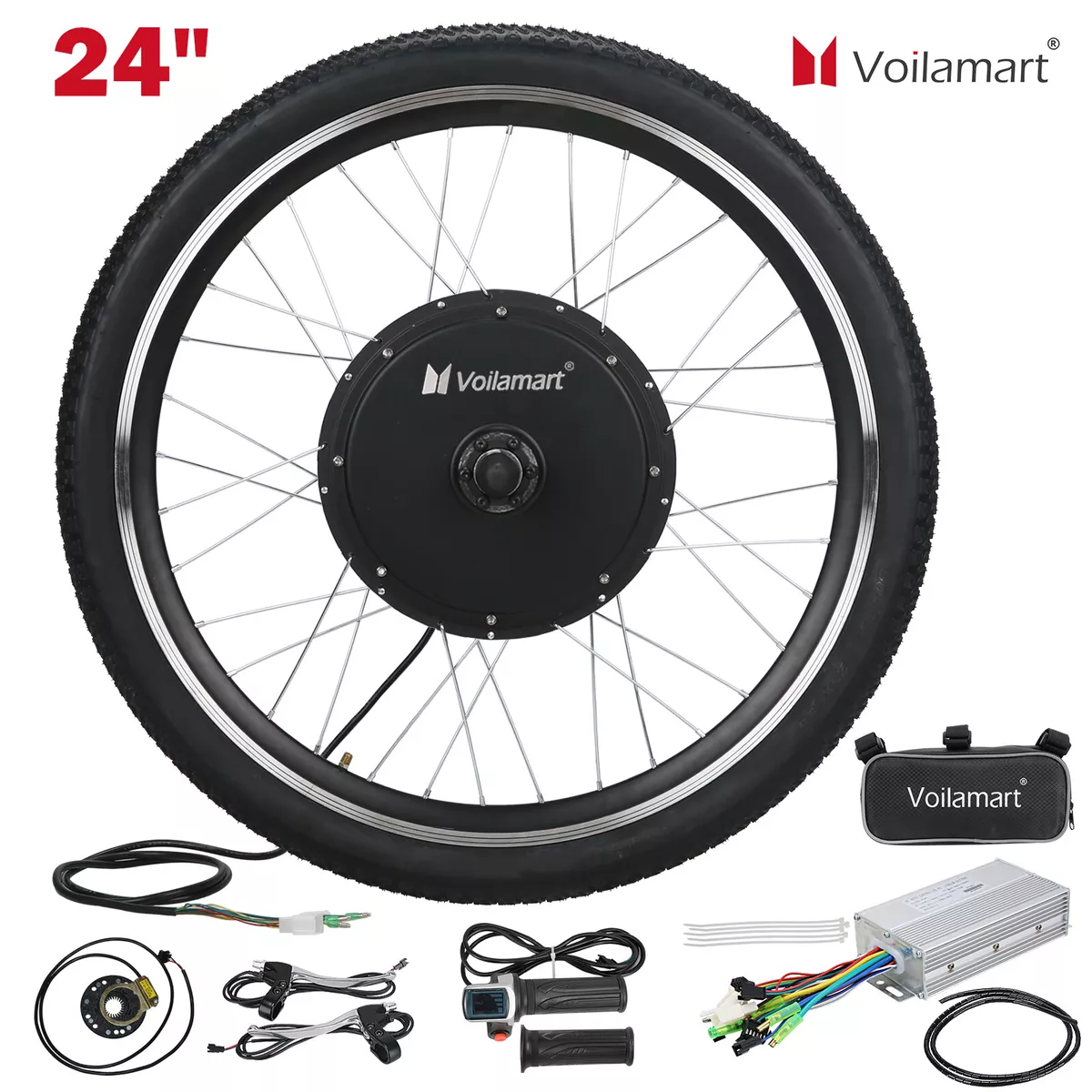 Kit électrique pour vélo 48 v 1000 w avec batterie