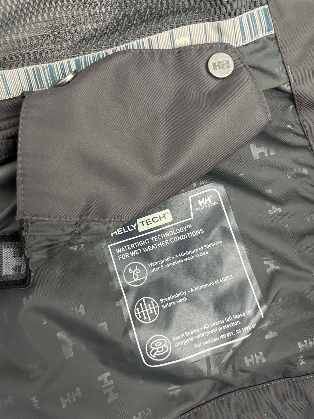 HELLY HANSEN TECH PERFORMANCE Gray Hooded Parka J… - image 12