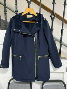 michael kors coat navy