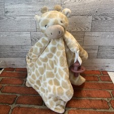 Carter s Giraffe Lovey Pacifier Holder Baby Infant Toy Plush Safari Zoo