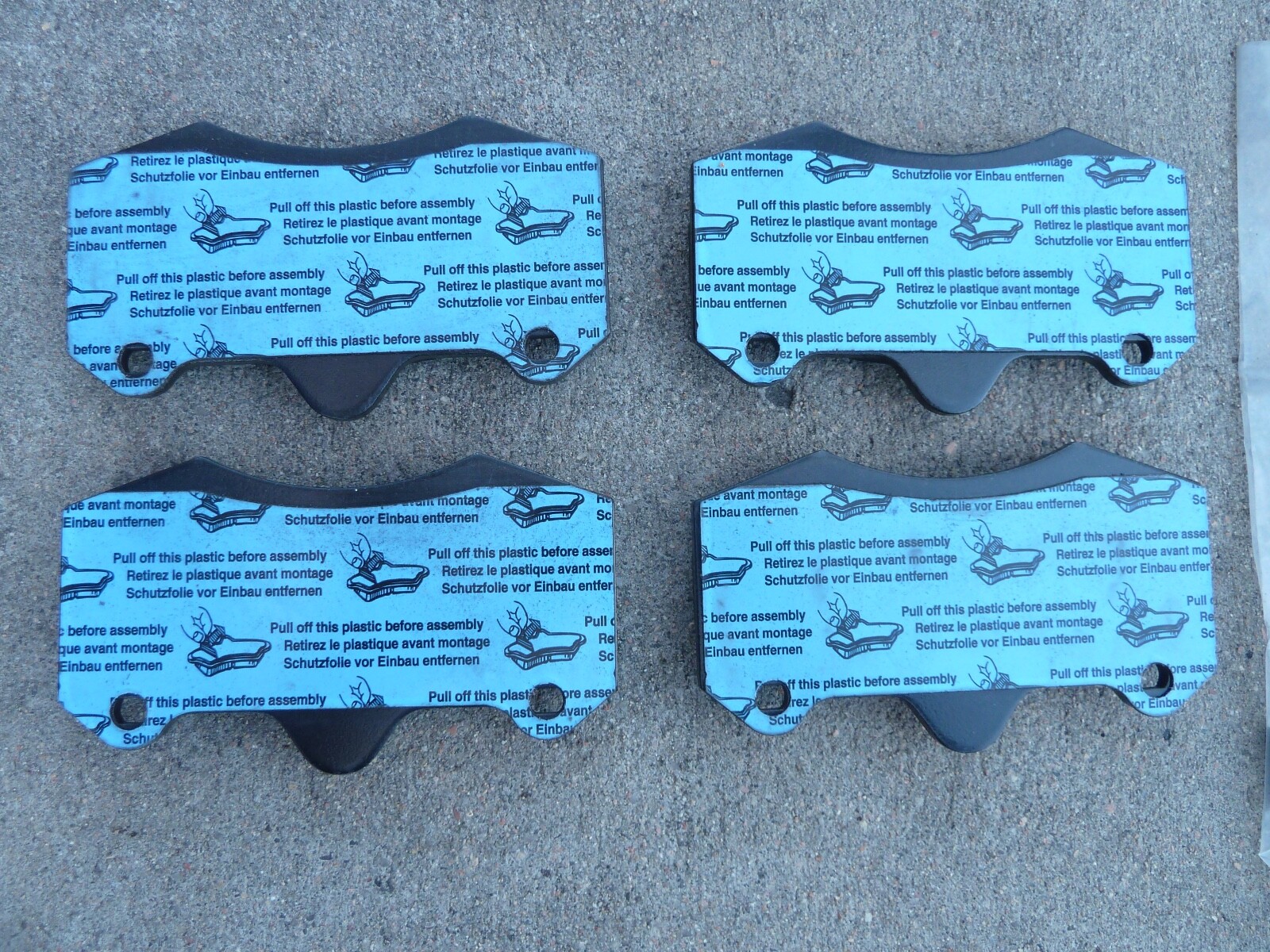 NEW OEM 01-2007 Aston Martin Vanquish S SVO Factory Front Brake Pad Kit Set Pads