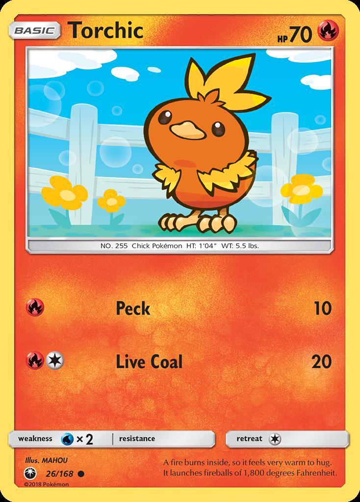Pokemon Torchic (26/183) Celestial Storm LP