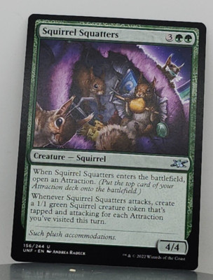 Squirrel Squatters - Unfinity - UNF - 156/244 - MTG