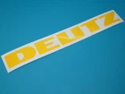 Deutz F1 F2 L612 D15 D25 D30 L514 Decal Sticker 240x26mm Yellow *Deutz*