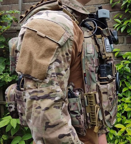 Yakeda 'battle ready' Quick Release Platecarrier Multicam - Picture 3 of 11