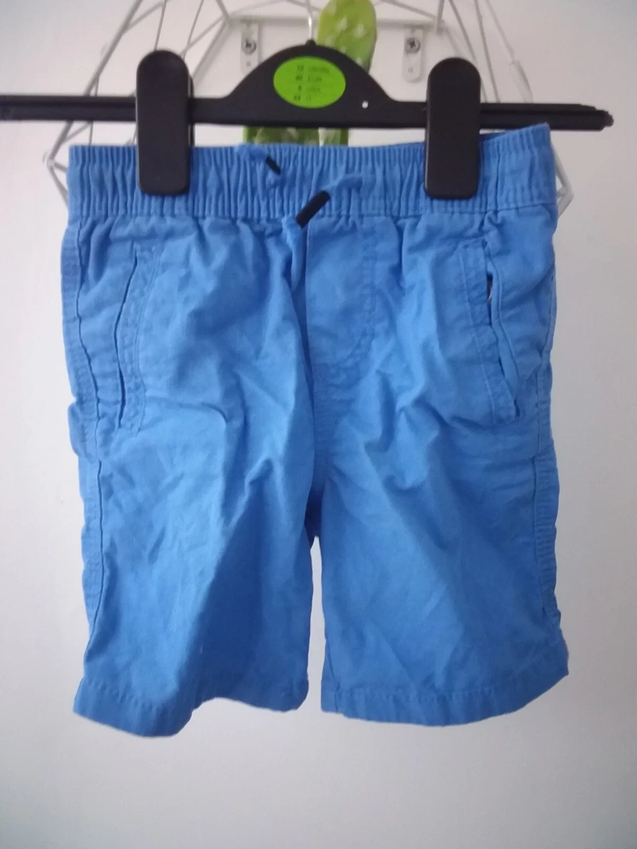Adidas AJ5888 Short Garçon Bleu/Blanc - FR : 9-10 Ans (Taille Fabricant