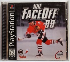 ebay® Auktion 276410392702 | NHL FaceOff 99 (Sony PlayStation 1, 1998) PS1 Tested Works CIB Tracked Shipping Thumbnail of ebay® auction 276410392702 | NHL FaceOff 99 (Sony PlayStation 1, 1998) PS1 Tested Works CIB Tracked Shipping