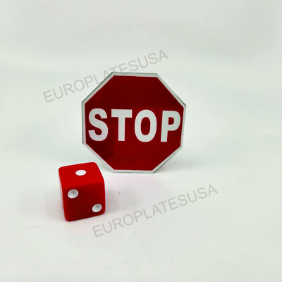 Scale Stop Sign 1/10 scale STOP SIGN Set, for Your RC Garage Diorama, Off Road Course ...