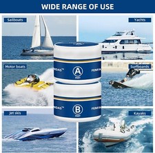 Fiberglass Boat Repair Kit Color Match , Gel Coat Repair Kit for Boats, Marine