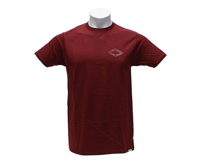 NEW Nixon Jager Men's Burgundy Short Sleeve T-Shirt S2809-234 MSRP $25