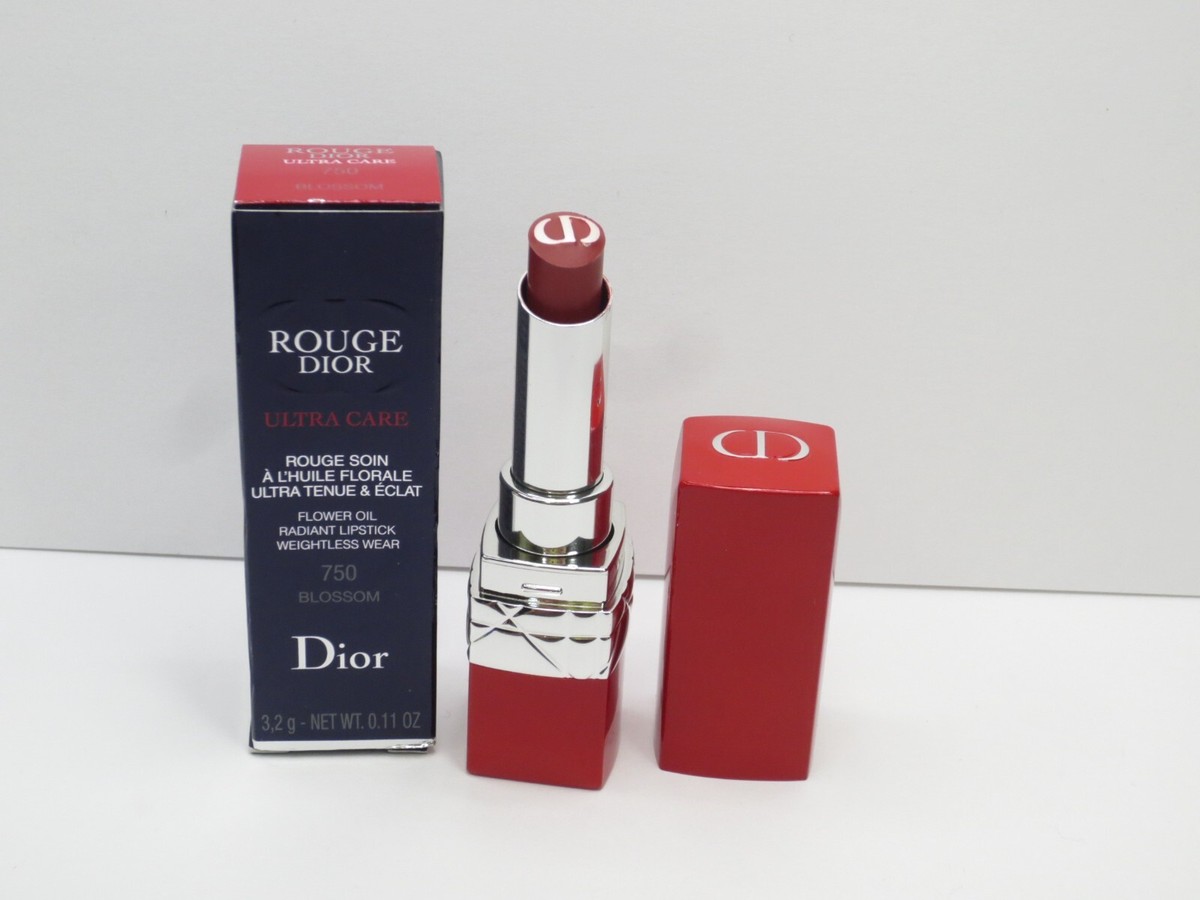 CHRISTIAN DIOR ROUGE DIOR ULTRA CARE LIPSTICK #750 BLOSSOM OZ