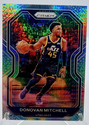 2020-21 Panini Prizm - Donovan Mitchell #67 Hyper Prizm for sale