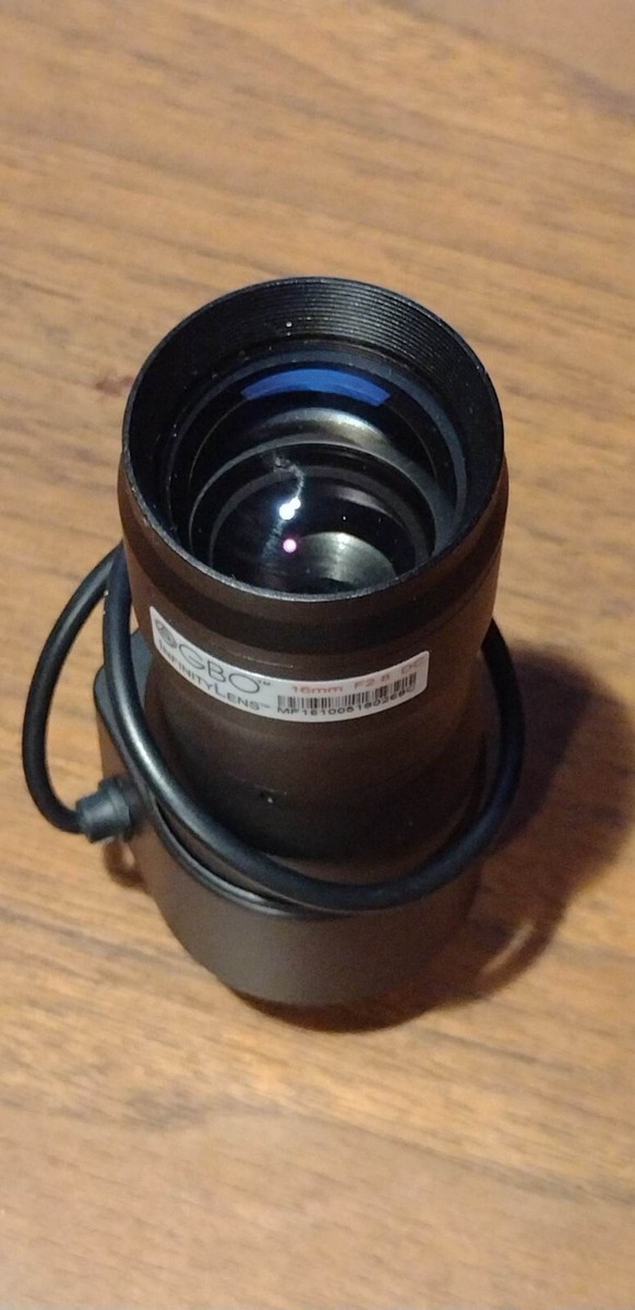 Jim Frazier GBO Infinity - Impossible CCTV Lens - 16mm