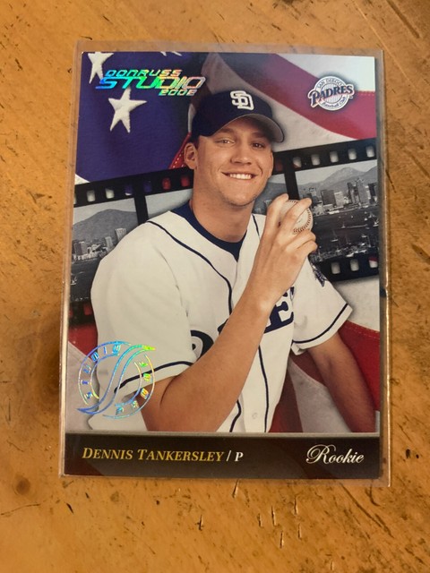 2002 Donruss Studio Proofs (Ser #'d/100) - #246 Dennis Tankersley