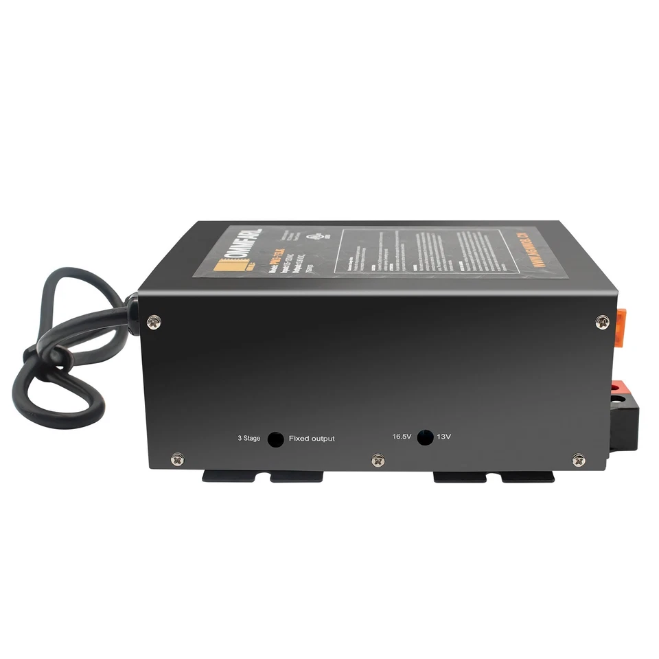 Cargador de batería convertidor de potencia de 55 amperios 55A 110V CA a 12V DC fuente de alimentación RV Foto 3 de 4