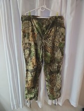 Vintage Rattlers Brand Realtree Camo Hunting Pants USA Made Cotton Cargo XL
