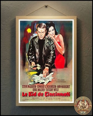 The Cincinnati Kid Repro Filmposter - 36x24