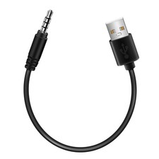 3.5mm Plug AUX Audio Jack to USB 2.0 Male  Cable Adapter Cord for Car MP3 M3N3