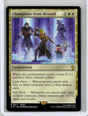 Near Mint or Better Champions from Beyond #11 W/Tracking *B2G1*