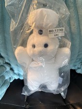1990 Pillsbury Doughboy Poppin' Fresh 25th Birthday Plush Stuffed Toy Dakin RARE