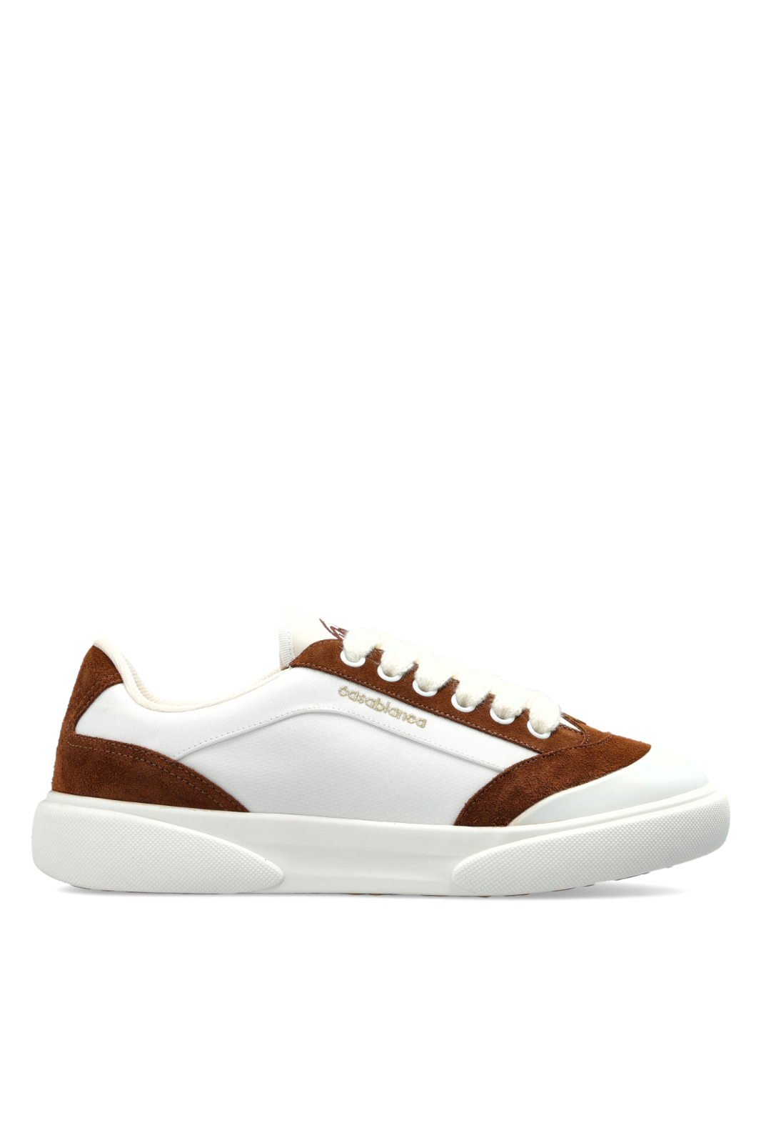 CASABLANCA Del Mar White/Brown Sneakers New & Authentic