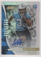 2019 Panini Absolute Rookie Spectrum Signatures 3/100 Elijah Holyfield Auto 9cf