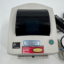 Zebra LP2844 Thermal Label Printer USB Parallel Ports READ Description