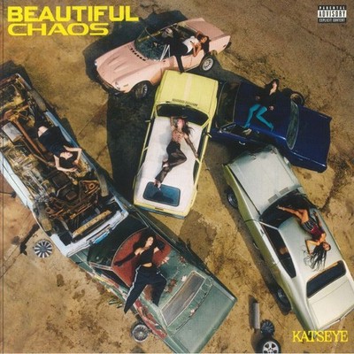 KATSEYE - Beautiful Chaos - Gatefold 1-seitig Neon Lime Vinyl 12'' (Seite 2 geätzt)