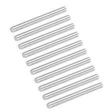 30Pack Barra Filettata Completa M6 x 70mm Passo 1mm Acciaio Inox 304 Destrorsa