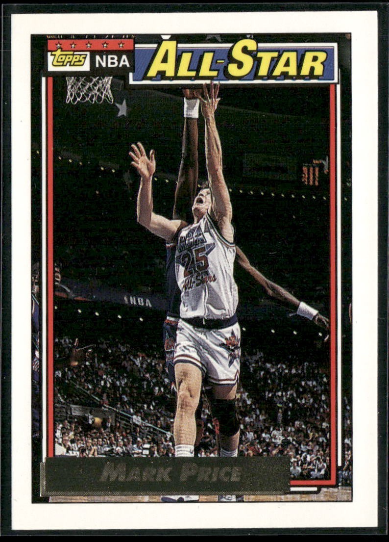 Mark Price 1992-93 Topps #113 Gold Cleveland Cavaliers