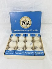 Vintage PGA 80 Blue Crown 1970s Golf Ball Never Used New Complete In Box Rare