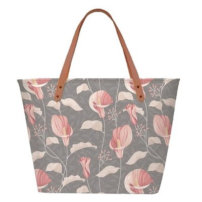 Tote Bag for Women Printed Tote Handbag For Gift  Shopping Travling Gray