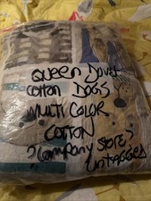 Large Queen Duvet Cotton Dog Theme