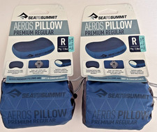 Set Of Two 2x Sea To Summit Premium Aeros Inflatable Air Pillows Regular B -NEW 