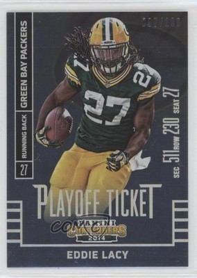 2014 Panini Contenders Playoff Ticket 97/199 Eddie Lacy #61 0b1f