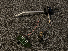 USED Curved Tonearm Assembly TT1700, TT-1700 - Comes with Audio Lead Connection