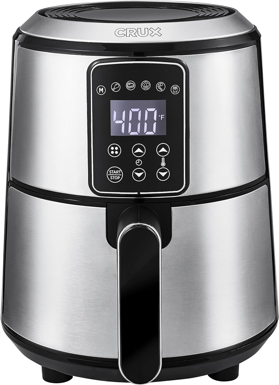 3QT Digital Air Fryer, Faster Pre-Heat, No-Oil Frying, Fast Healthy Evenly Cooke