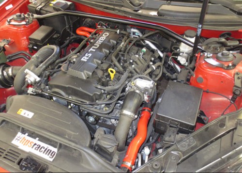 HPS Silicone Heater Hoses - Red (Hyundai 10-14 Genesis Coupe 2.0T Turbo) - Picture 2 of 2