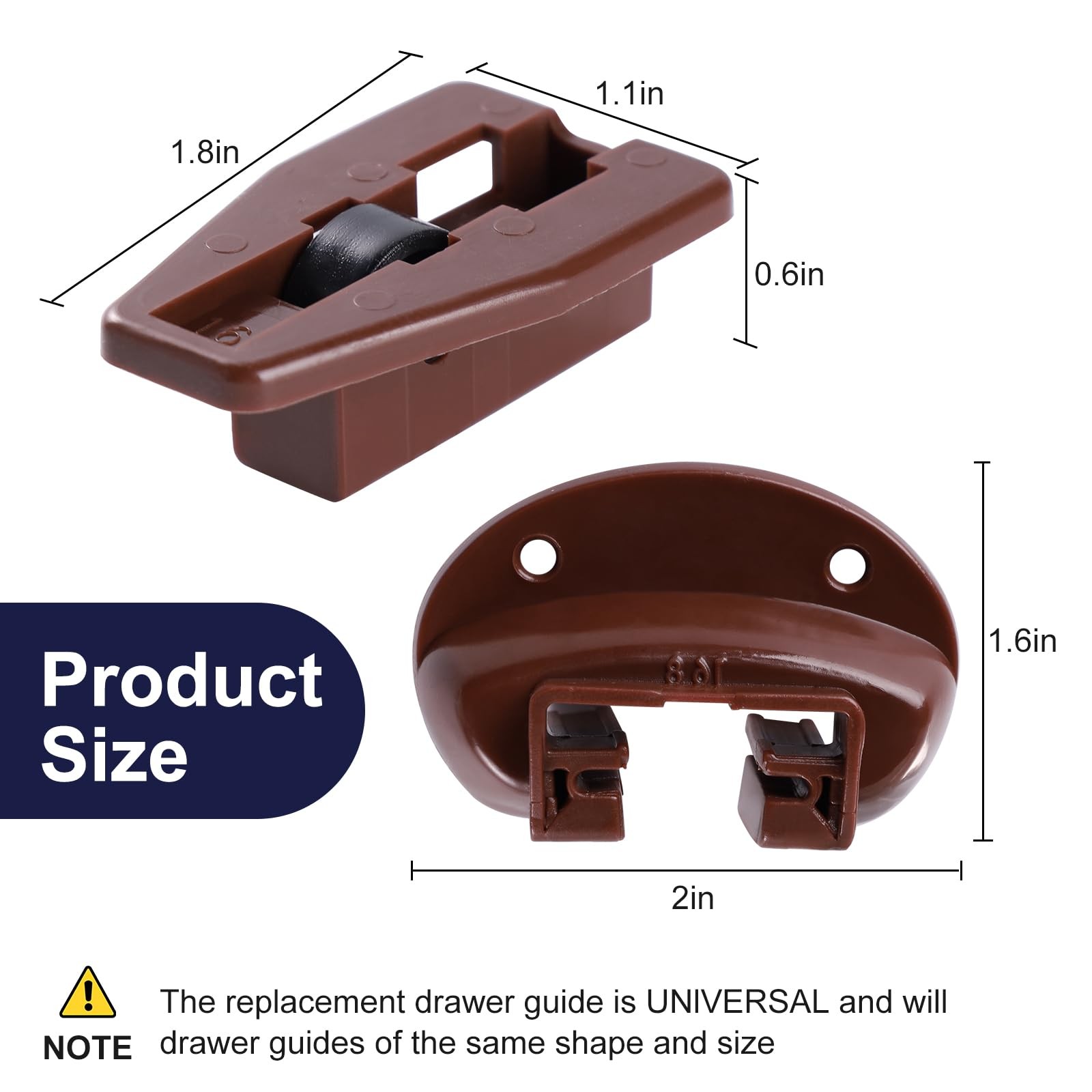 for Kenlin Rite-Trak II Drawer Slides Replacement 5 Sets of Rite Track 2 Draw...