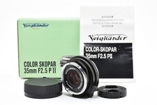 [Top MINT in Box] Voigtlander Color Skopar 35mm F2.5 Leica M P ii VM Lens JAPON