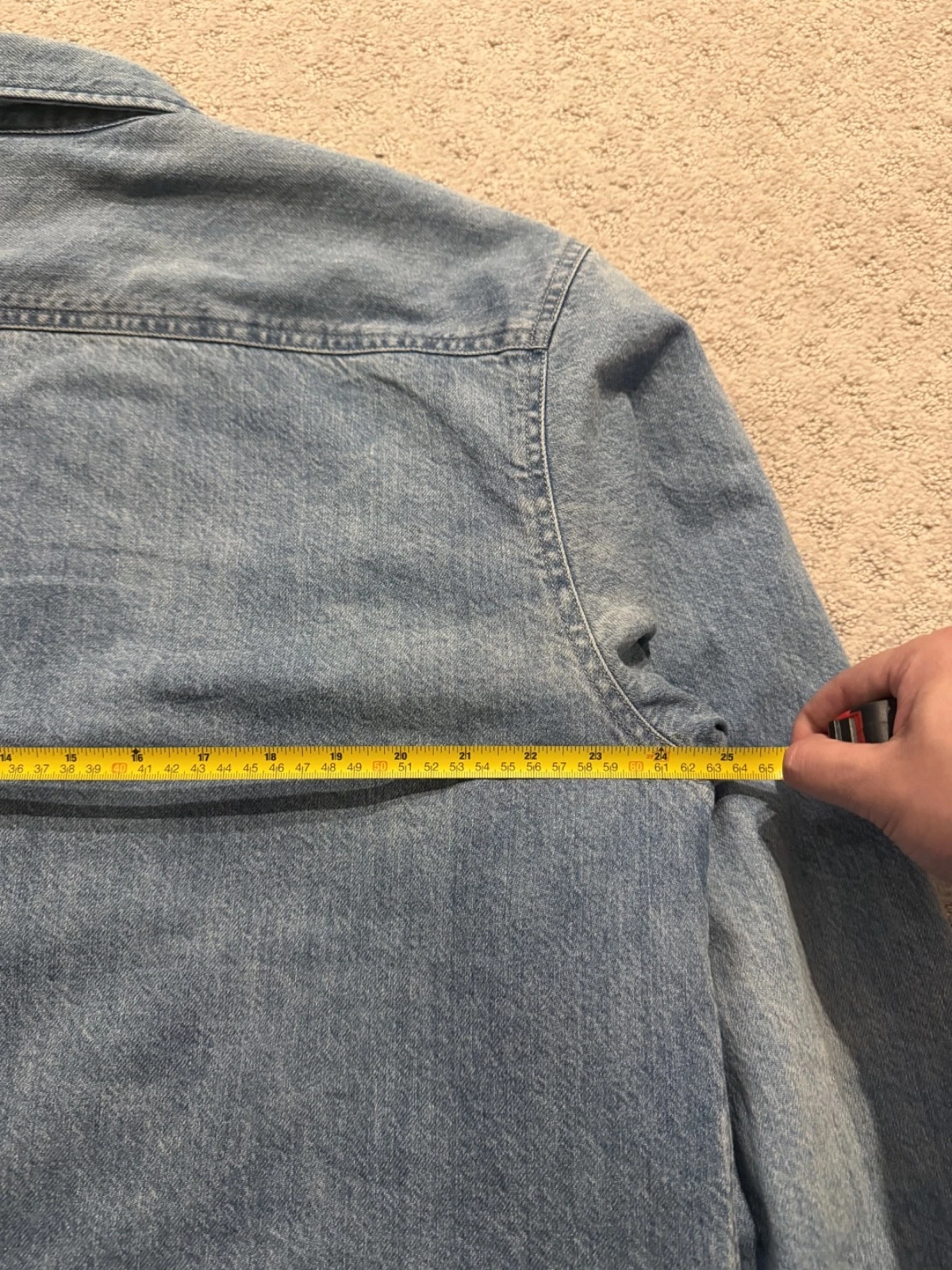Supreme Quilted Lined Denim Snap Shirt (SS26) Blue nwot - product detail image 7