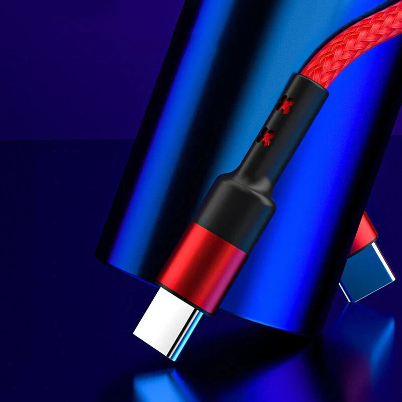 Type C to Type C Cable 3A 60W Fast Charger Braided Long Lead 0.25M 1M 2M 3M - Image 3 of 4